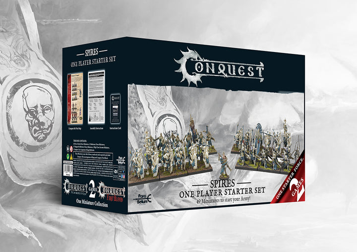Conquest, Spires - 1 Player Starter Set (PBW6056) **Older Version [Sale ends when item is out of stock] | 5213009013857