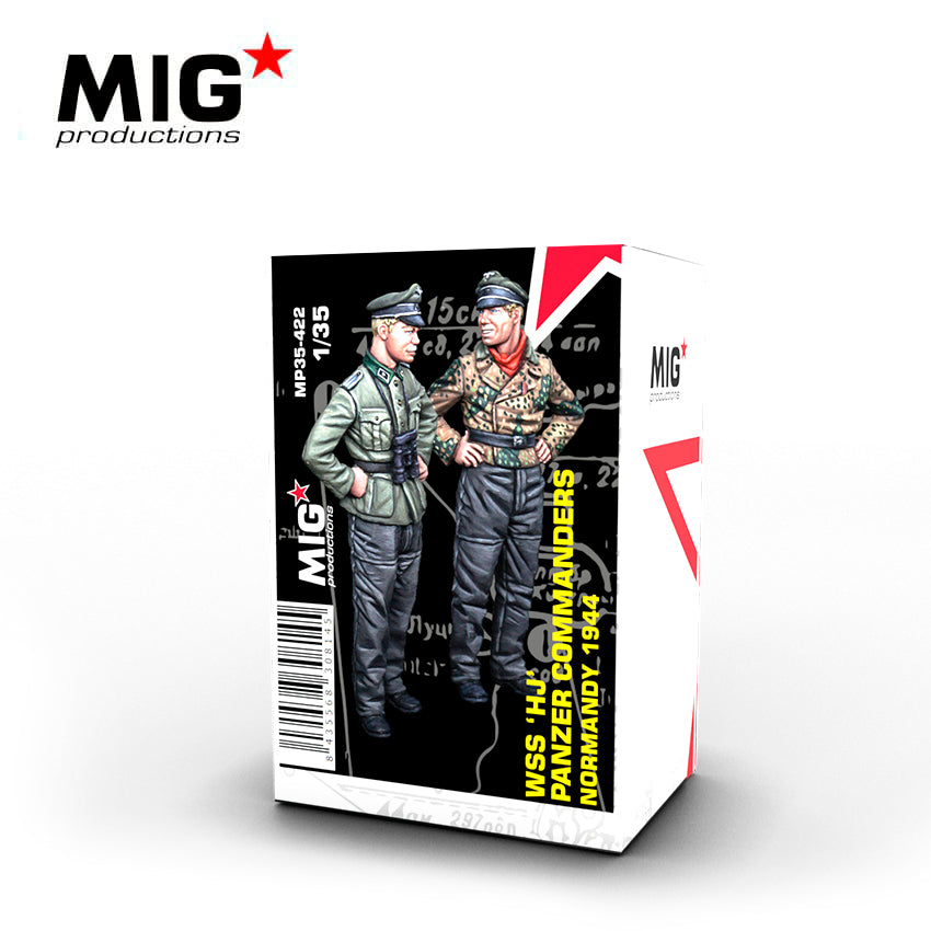 MIG 1/35 WSS HJ Panzer Commanders, Normandy 1944 | 8435568308145