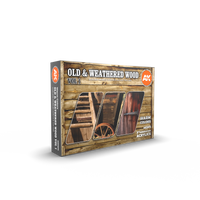 AK Interactive 3G Old & Weathered Wood Vol.1 | 8435568311473