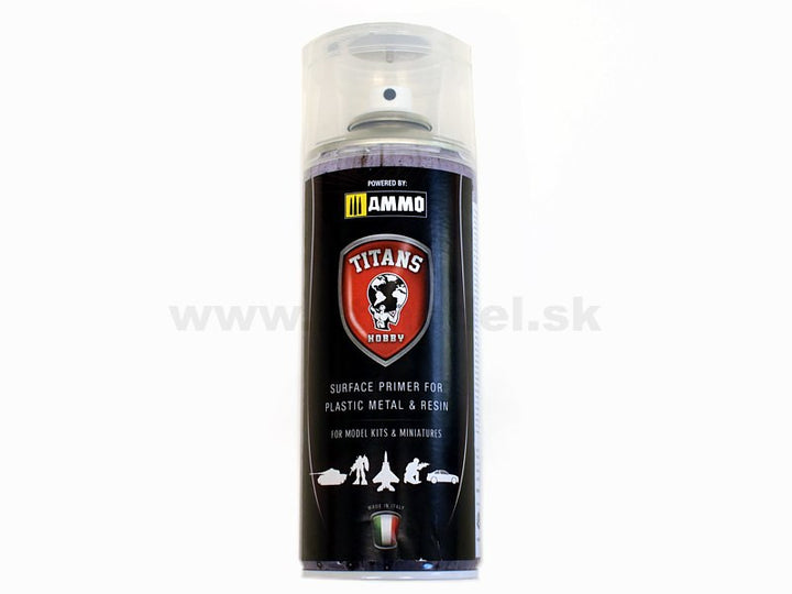 Titans Hobby Light Grey Matt Primer, 400ml Spray | 7426842918861