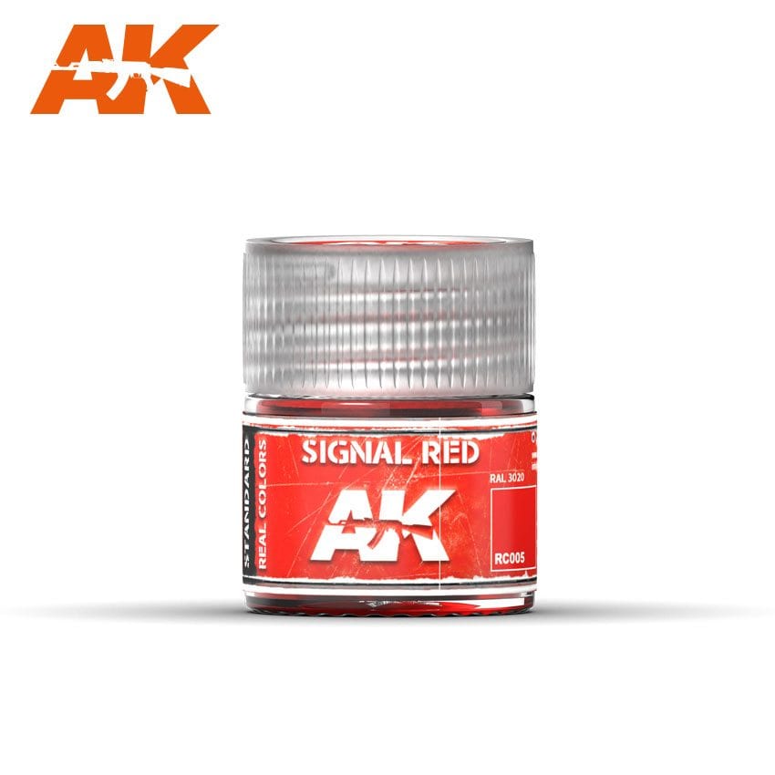AK Interactive Real Colors Signal Red 10ml | 8436564922366