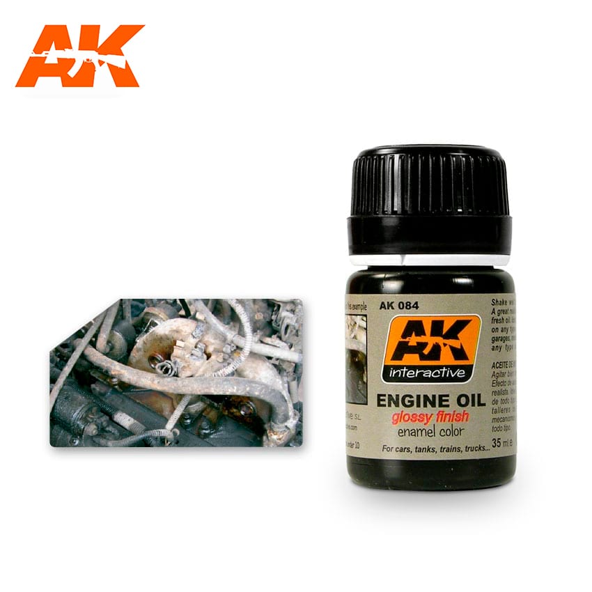 AK Interactive Engine Oil | 8436535570848