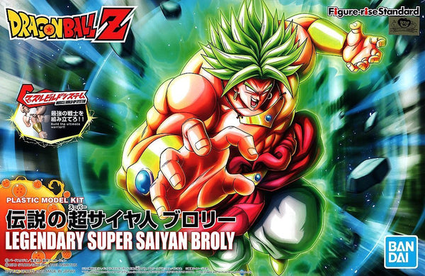 Bandai Legendary Super Saiyan Broly (New PKG Ver) 'Dragon Ball Z', Bandai Figure-rise Standard