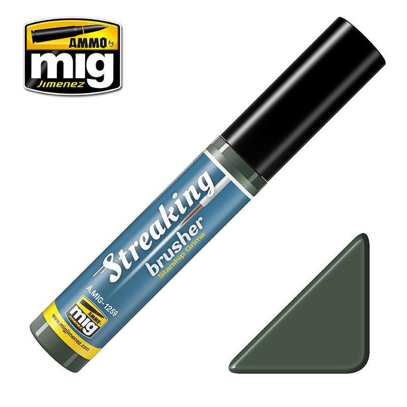 Ammo Mig Streakingbrusher - Starship Grime | 8432074012597