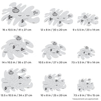 IWATA Artool True Fire 2 Freehand Airbrush Template by Mike Lavallee | 758240218357