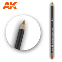 AK Interactive Weathering Pencil - Dark Chipping For Wood (Box - 5 Units) | 8436564929181