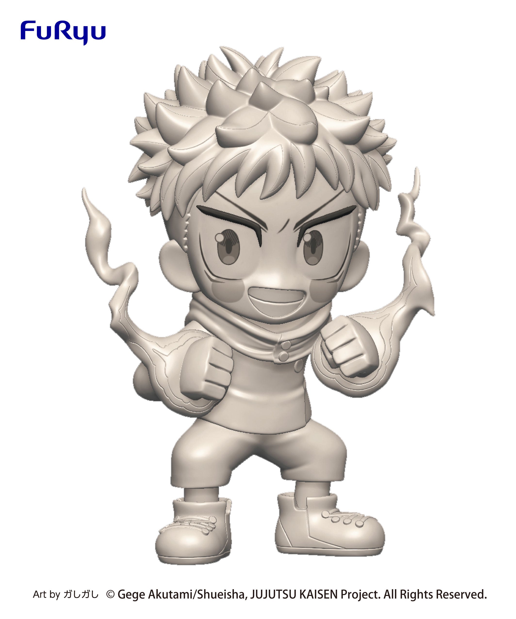 Jujutsu Kaisen Series Toonize Yuji Itadori Cartoon Color Ver. Figure | 4580736400658