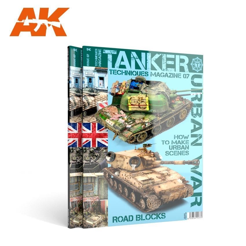 AK Interactive TANKER 07 'URBAN WAR' - English | 8436564923769