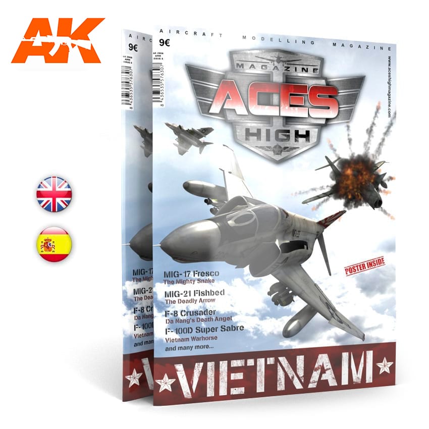 AK Interactive Aces High 05: Vietnam - English | 8436535576307