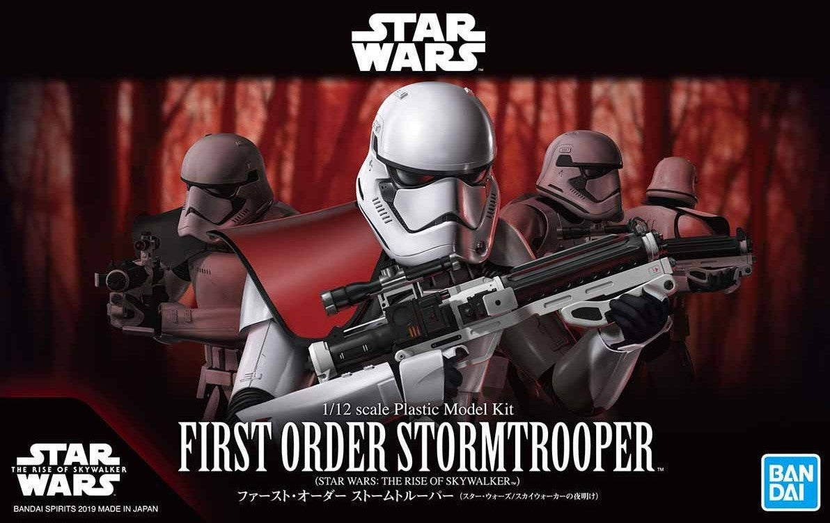 Bandai First Order Stormtrooper (Rise of Skywalker Ver.) 'Star Wars', Bandai Spirits Star Wars Plastic Model | 4573102588821
