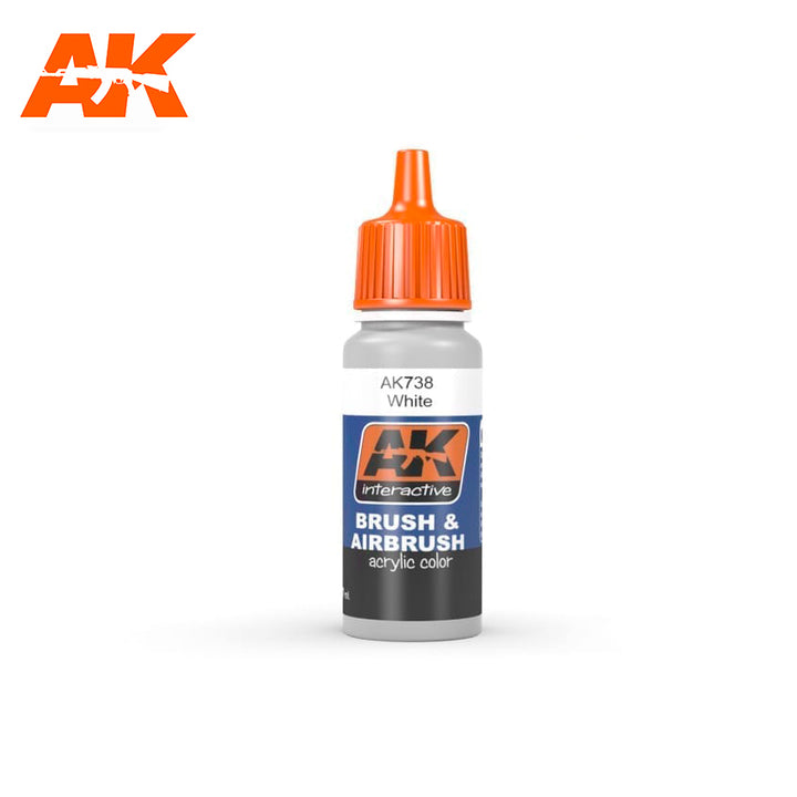 AK Interactive White Acrylic Color 17ml | 8436535577380
