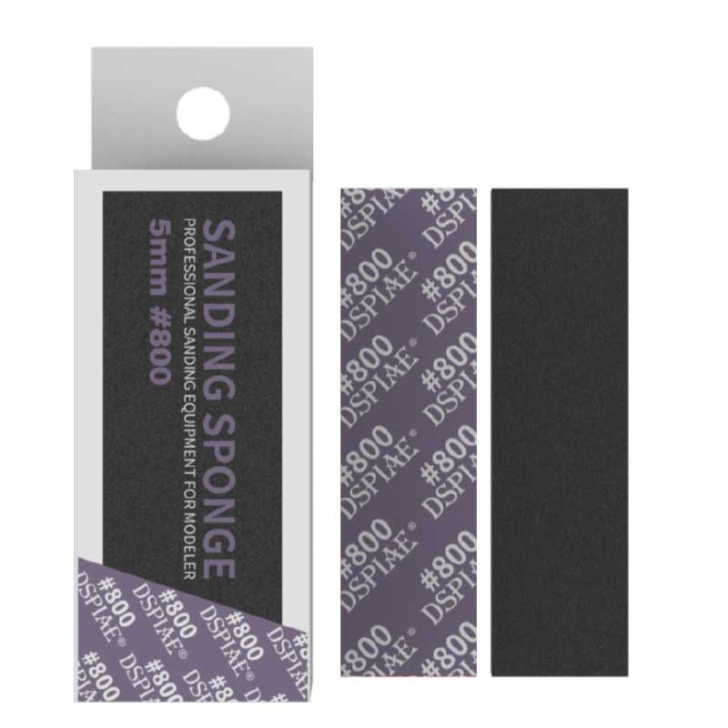 DSPIAE 5mm #800 Sanding Sponge 5Pcs | 6970845563081