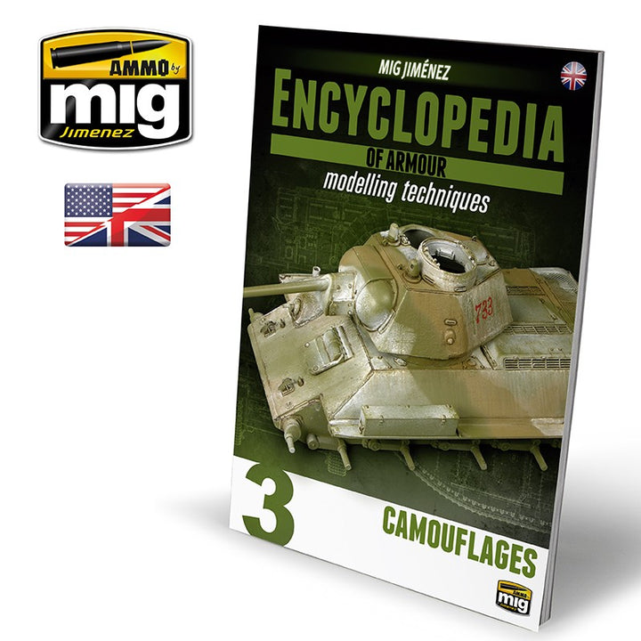 Ammo Mig Encyclopedia of Armour Modelling Techniques - Vol. 3: Camouflages (English) | 8432074061526