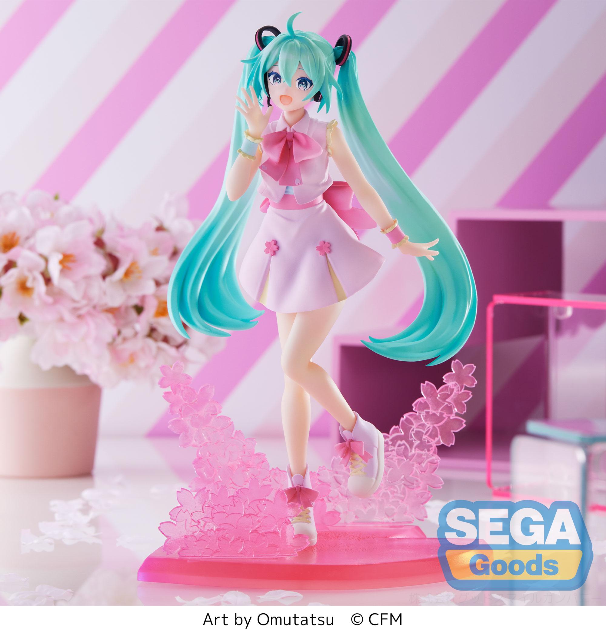 Good Smile Company Hatsune Miku Series Sakura Miku Omutatsu Ver. Luminasta Figure