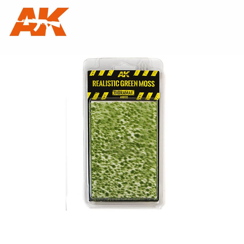 AK Interactive Realistic Green Moss | 8435568301566