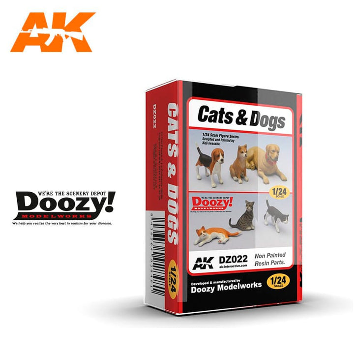 Doozy 1/24 Cats and Dog | 8436564928481