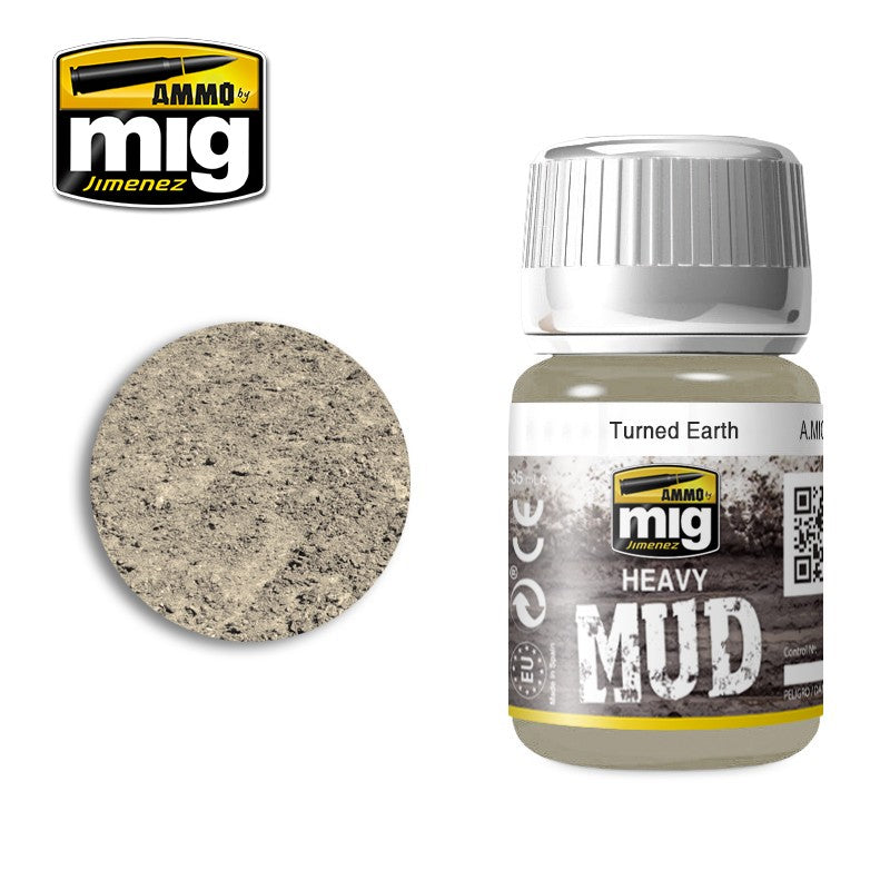 Ammo Mig Turned Earth Heavy Mud Effect | 8432074017028