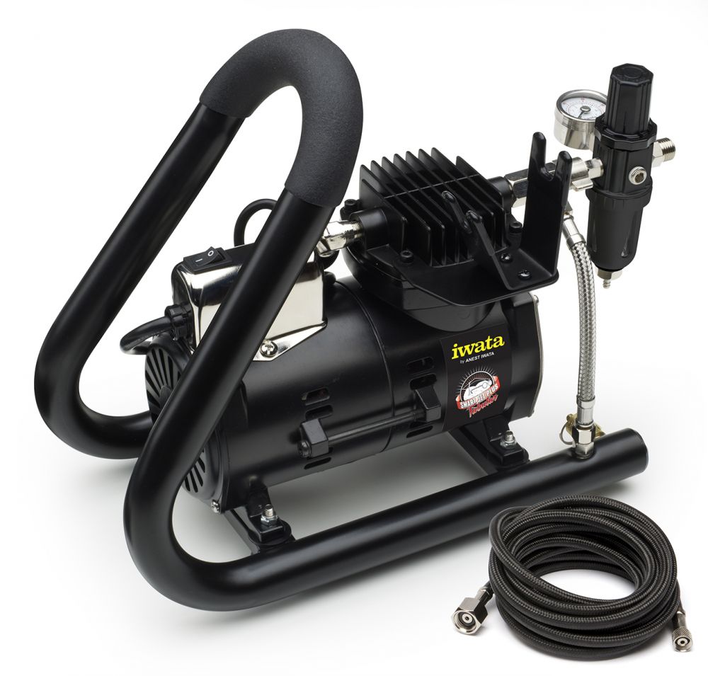 IWATA Smart Jet Plus Tubular 110-120V Airbrush Compressor | 734748710821