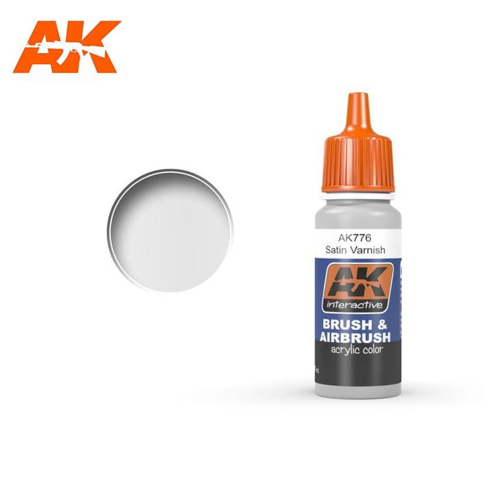 AK Interactive Satin Varnish 17ml | 8436535577762