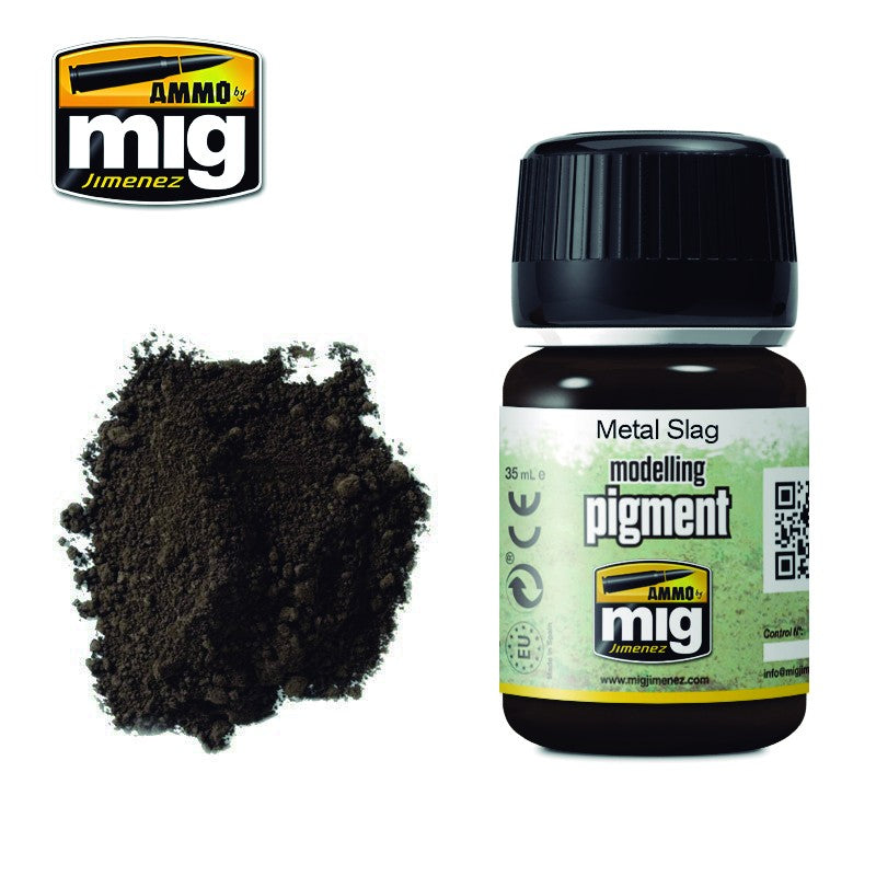 Ammo Mig Metal Slag Pigment