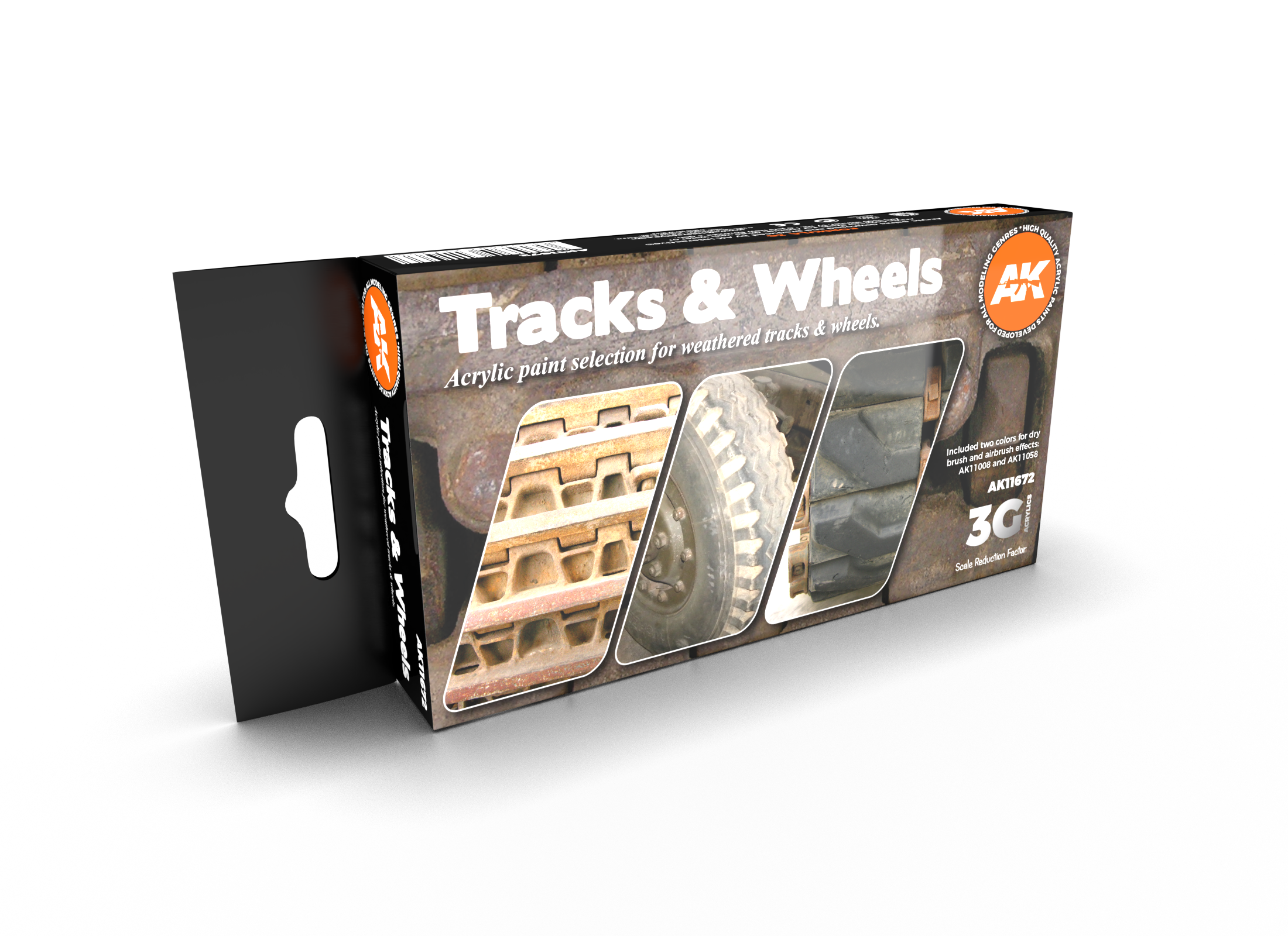 AK Interactive 3G Tracks And Wheels | 8435568311466