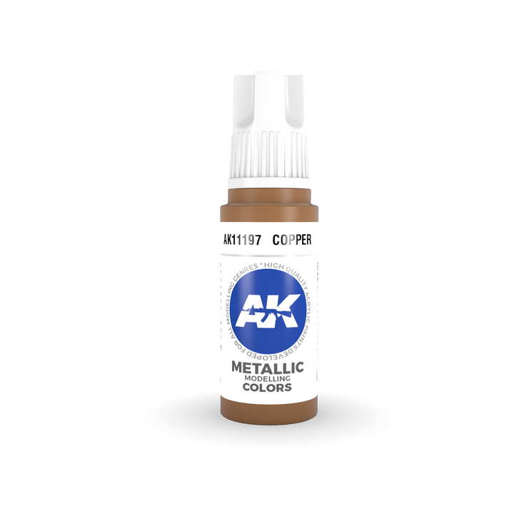 AK Interactive 3G Acrylic Copper 17ml | 8435568304307