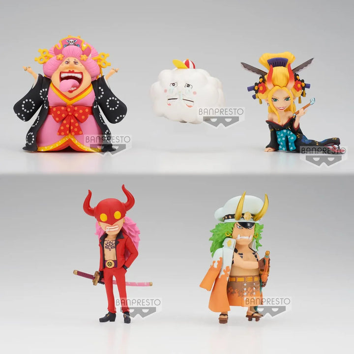 Bandai Spirits X Banpresto World Collectable Figure - Wanokuni Onigashima 1 "One Piece", Blind Box of 12 | 4983164191912