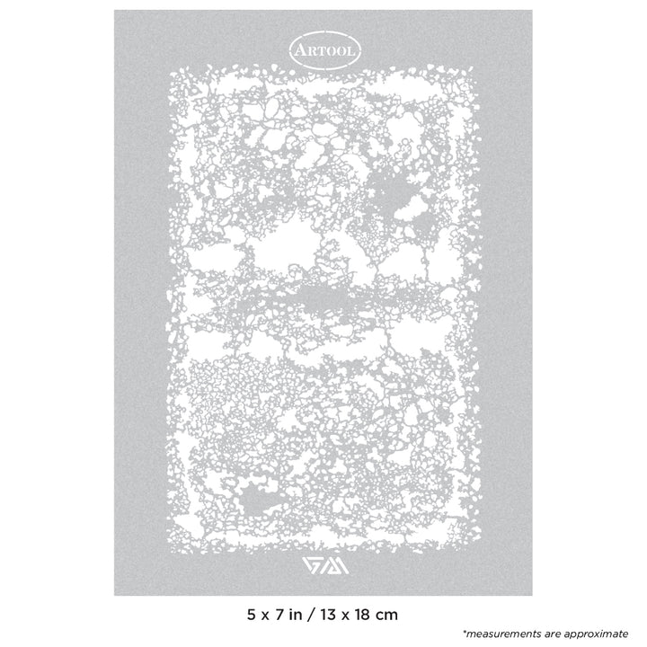 IWATA Artool Texture FX Nano Series Freehand Airbrush Templates by Gerald Mendez | 758240151203