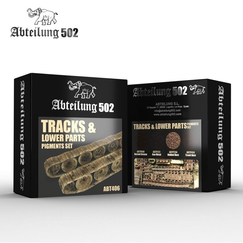 Abteilung502 Tracks & Lower Parts - Pigment Set | 8436564923448