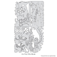 IWATA Artool Island FX Nano Freehand Airbrush Template by Dennis Mathewson | 758240150732