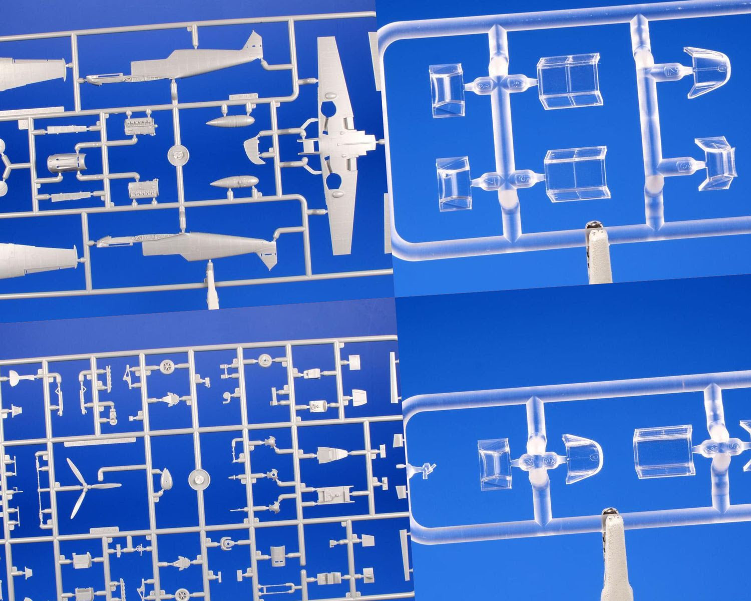 Special Hobby 1/72 Messerschmitt Bf 109E-3 / Simple Set (no outer box) | 8594071088156
