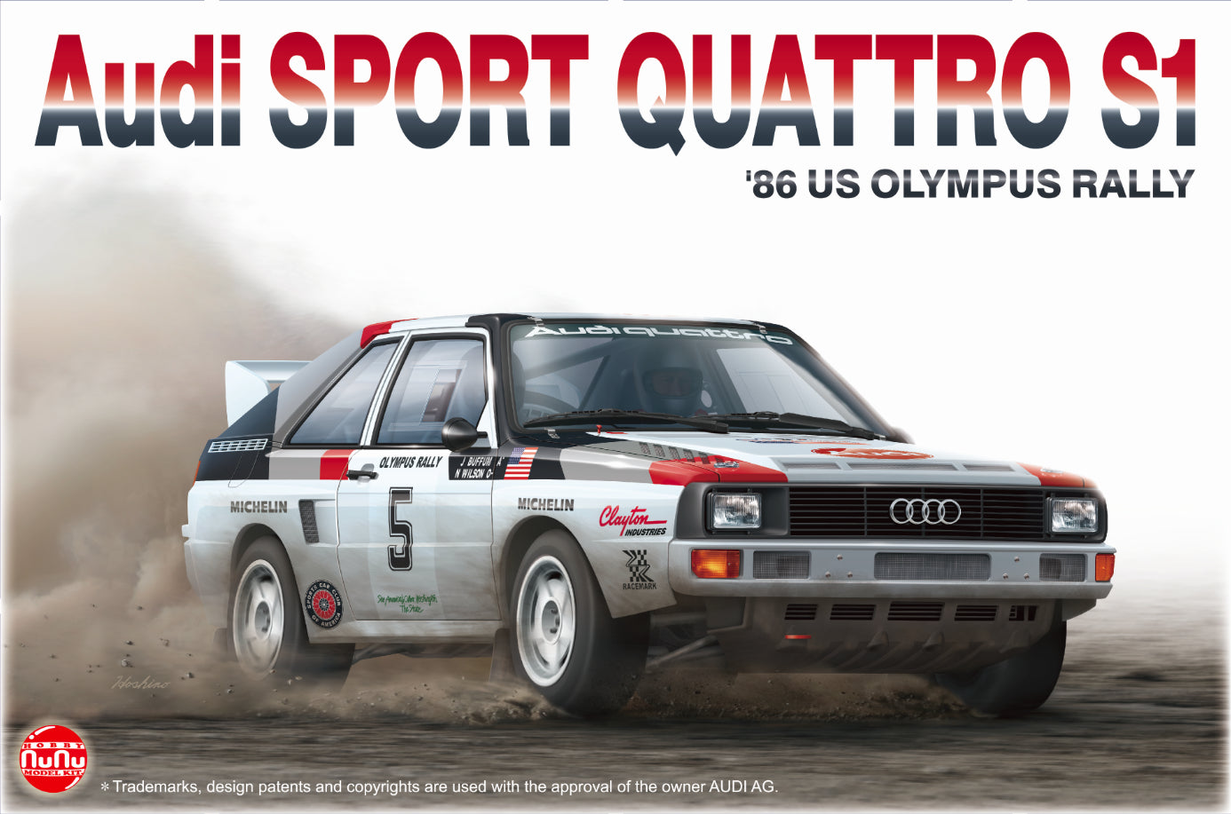 Platz 1/24 Audi Sport Quattro S1 '86 US Olympus Rally | 4545782063127