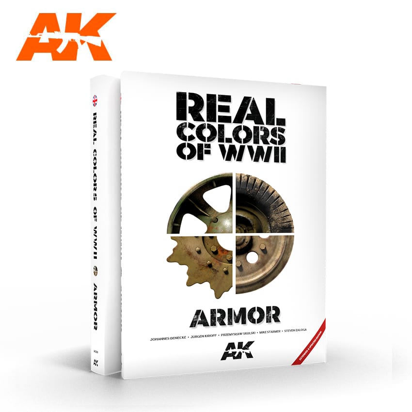 AK Interactive Real Colors Of WWII Armor, New 2nd Extended Updated Version - English | 8435568308039