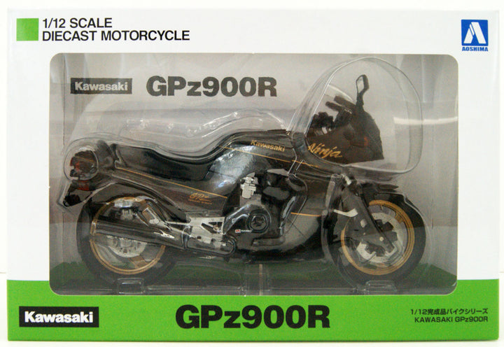 Aoshima 1/12 Kawasaki GPZ900R Black Gold | 4905083109229
