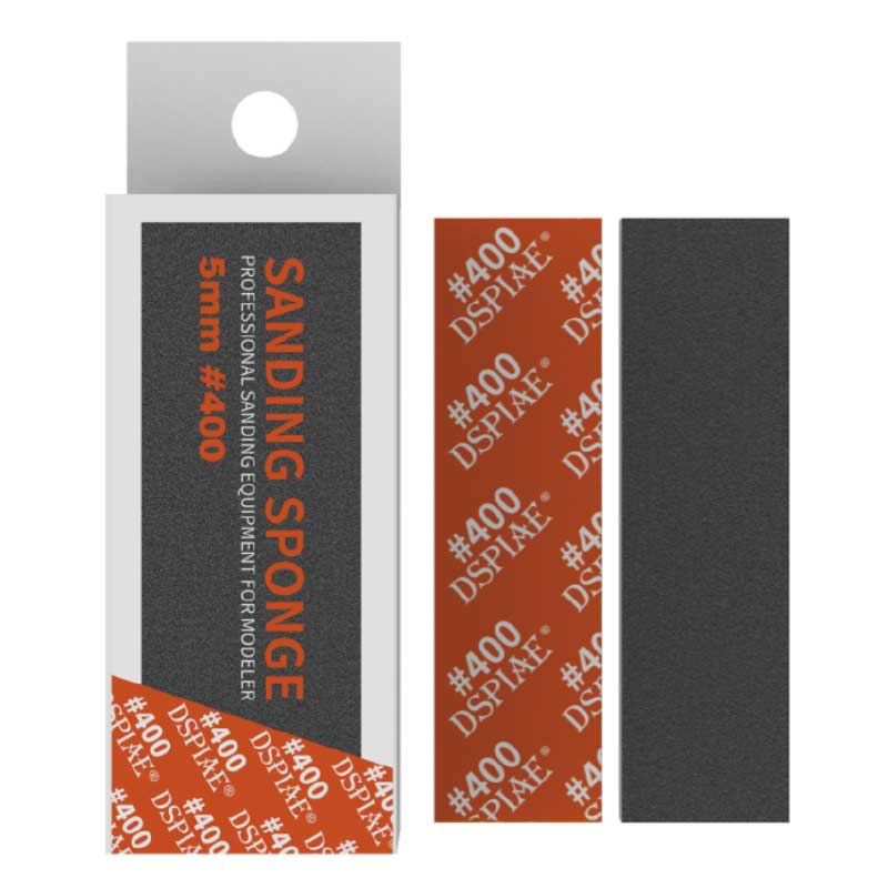 DSPIAE 5mm #400 Sanding Sponge 5Pcs | 6970845563050