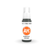 AK Interactive 3G Acrylic Extra Dark Green 17ml | 8435568303867