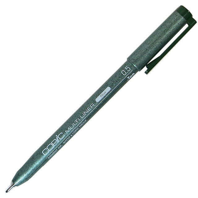 Copic Multiliner Ink Pen, Olive 0.5mm | 4511338010518