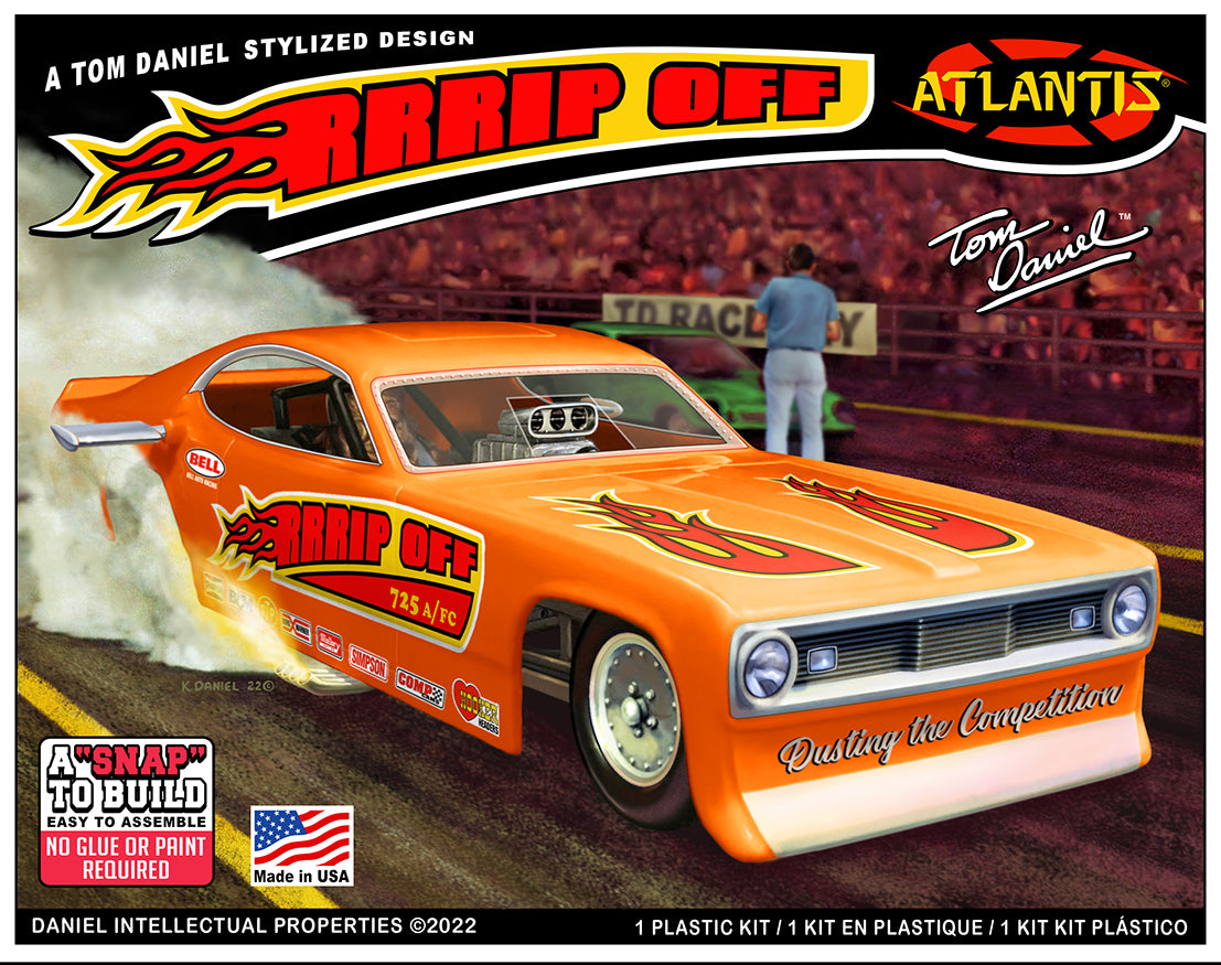 Atlantis 1/32 Snap Tom Daniel RRRRip Off Funny Car | 850041894041