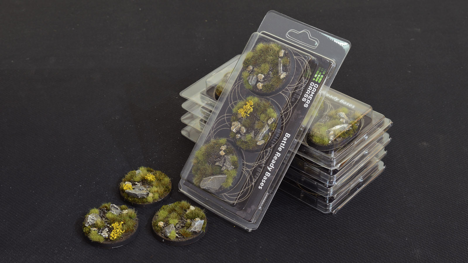 Gamers Grass Battle Ready Bases - Highland - Round 50mm (x3) | 738956788467