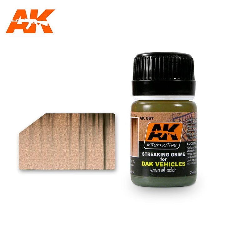 AK Interactive Streaking Grime For Afrika Korps Vehicles | 8436535570671