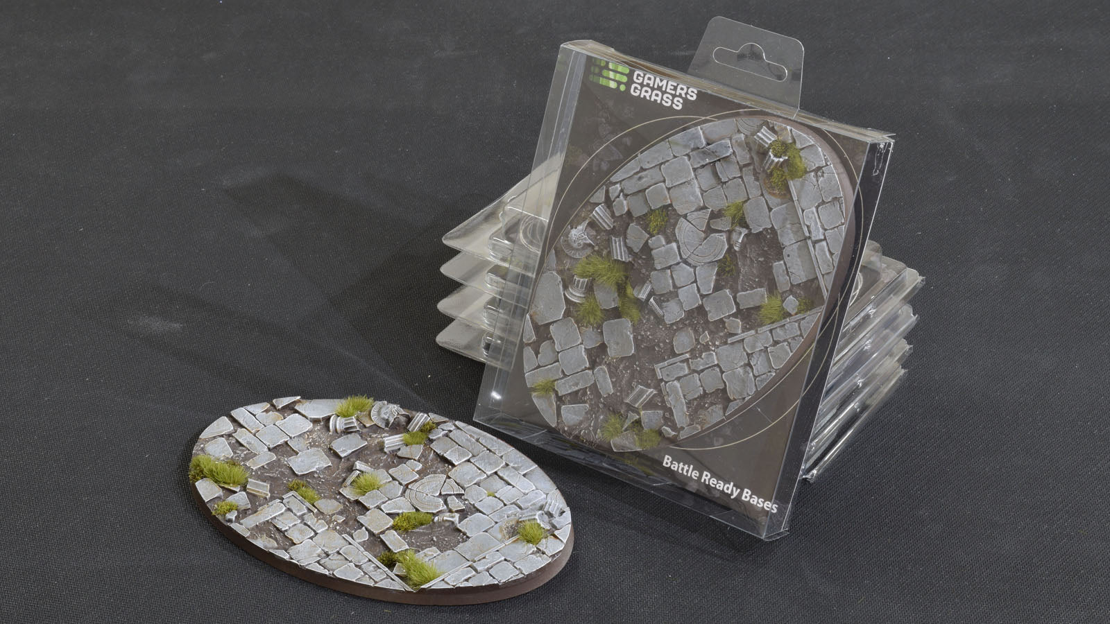 Gamers Grass Battle Ready Bases - Temple - Oval 170mm (x1) | 738956789273
