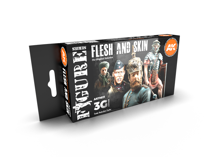 AK Interactive 3G Flesh And Skin Colors | 8435568309418