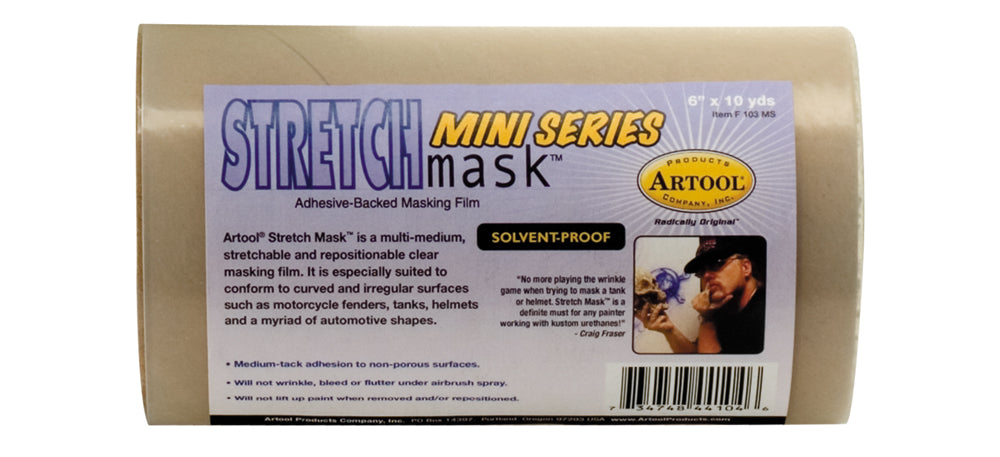 IWATA Artool Stretch Mask Mini Series, 6inx10yds Roll | 734748441046