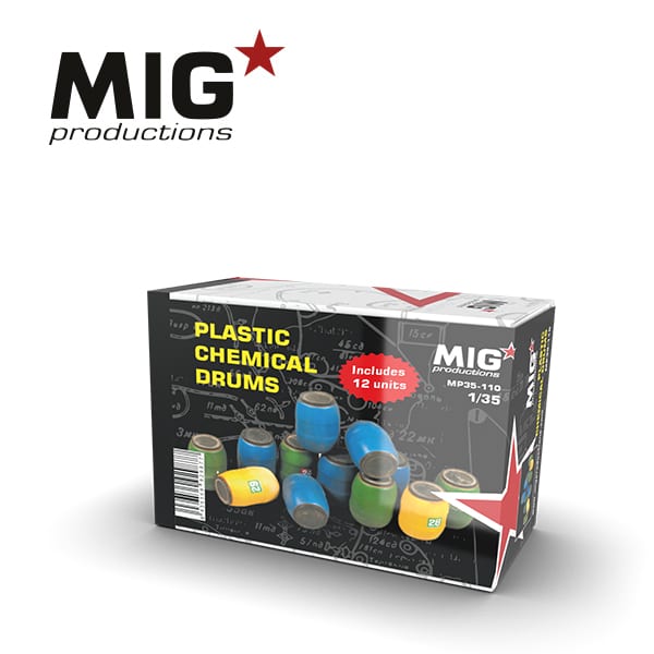 MIG 1/35 Plastic Chemical Drum | 8436564929877