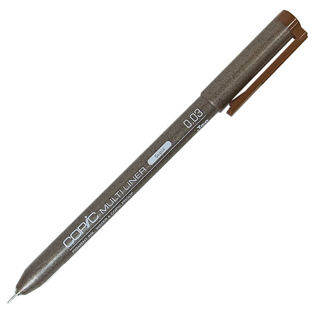 Copic Multiliner Ink Pen, Sepia 0.03mm | 4511338041475