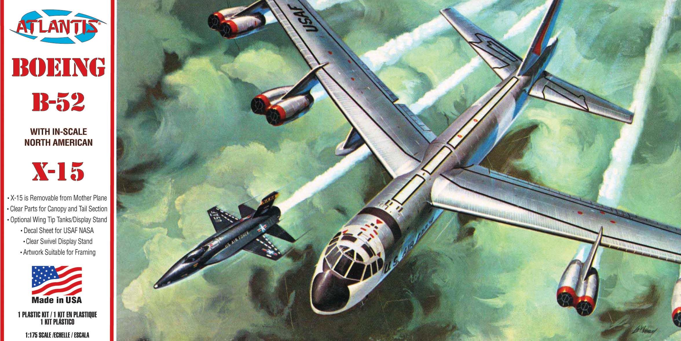 Atlantis 1/175 B-52 with X-15 | 850002740141