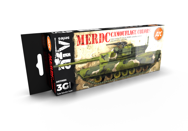 AK Interactive 3G MERDC Camouflage Colors | 8435568311176