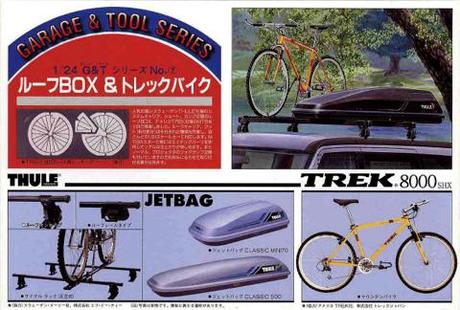Fujimi 1/24 Roof Box & Trekking Bike