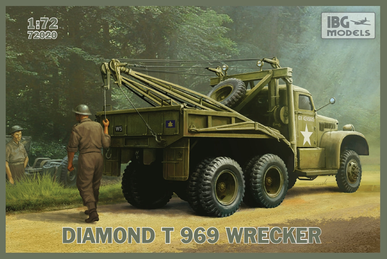 IBG Models 1/72 DIAMOND T 969 Wrecker | 5907747900523