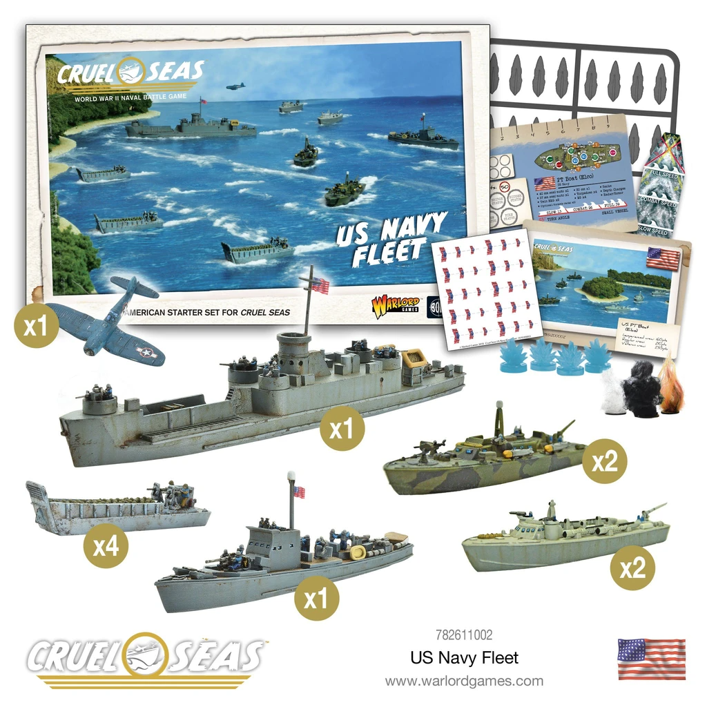 Cruel Seas US Navy Fleet | 5060393709640